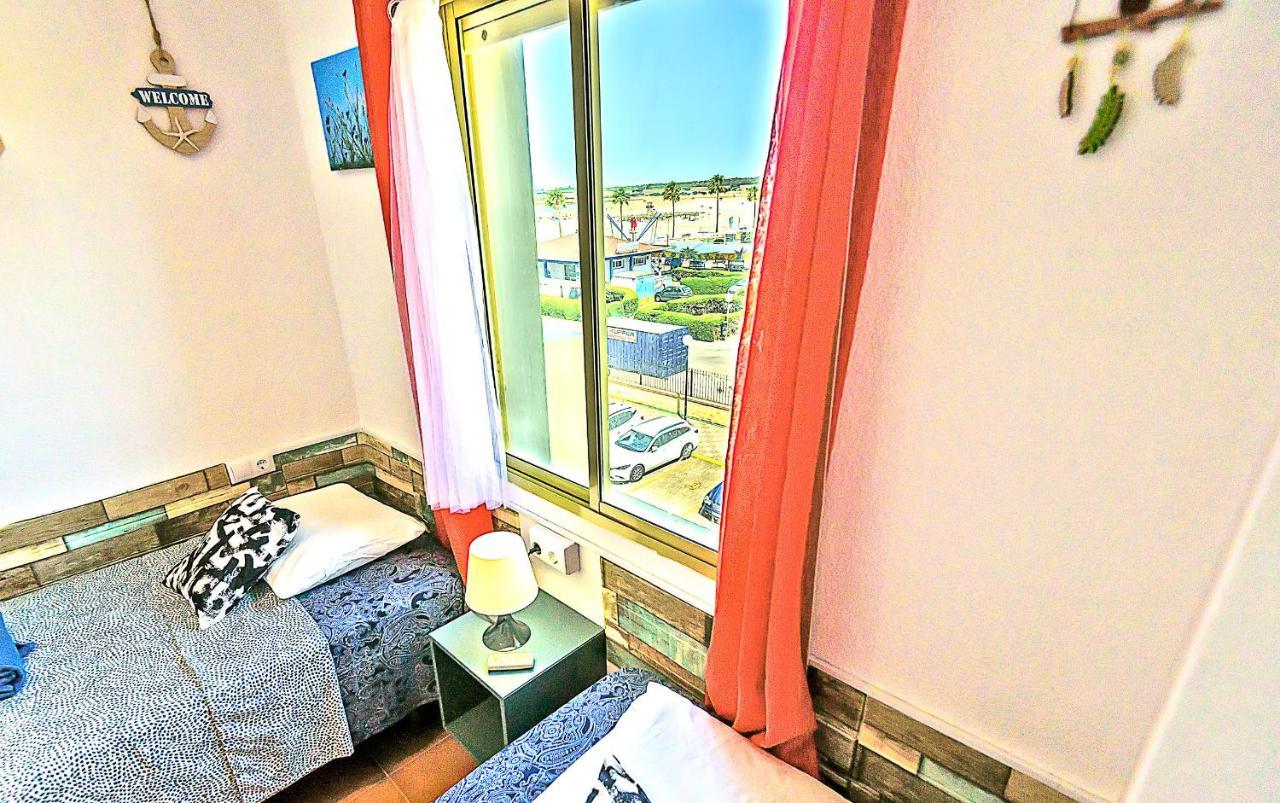 Ocean View Beach Apartment With Pool & Balconies El Puerto de Santa Maria Bagian luar foto