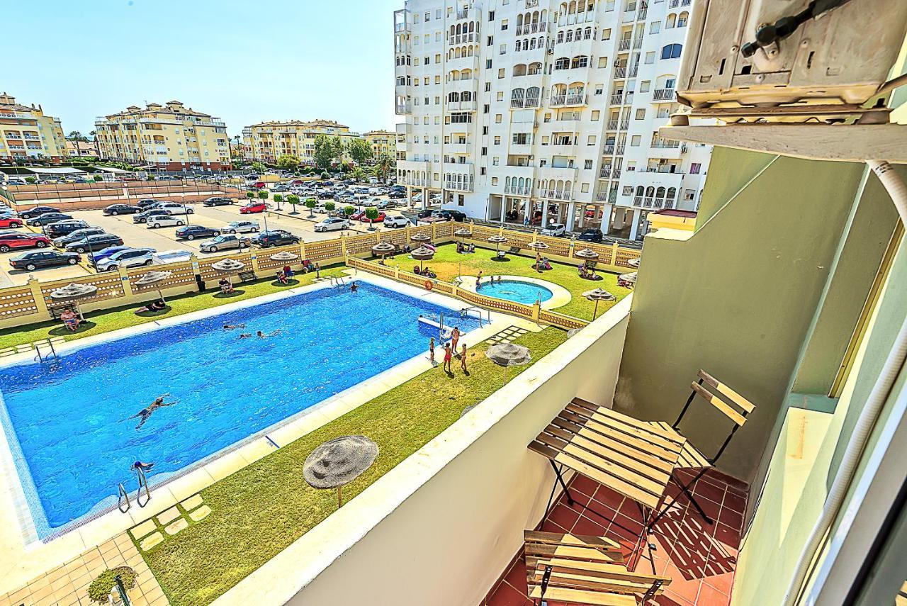 Ocean View Beach Apartment With Pool & Balconies El Puerto de Santa Maria Bagian luar foto