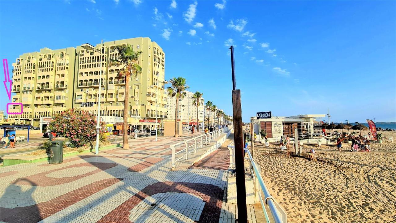 Ocean View Beach Apartment With Pool & Balconies El Puerto de Santa Maria Bagian luar foto